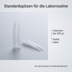 Pipettenspitzen bis 250 µl – Pipettenspitzen bis 250 µl, Eppendorf-kompatibel (image2)