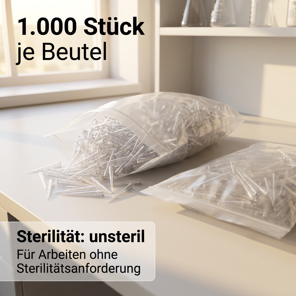 Pipettenspitzen bis 250 µl – Pipettenspitzen bis 250 µl, Eppendorf-kompatibel (image4)