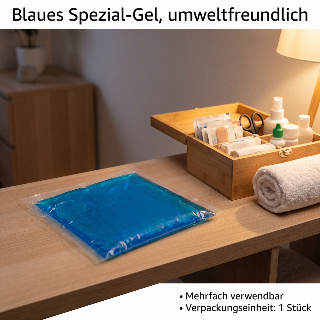Heinz Herenz Kalt-Warm-Kompresse mit Gel, 13 x 14 cm, mehrfach verwendbar