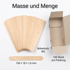 Mundspatel M3 aus Birkenholz, runde Kanten, 100 Stück je Packung (image2)