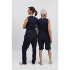 anne-lore by Van Herck Overall ohne Ärmel, kurze Beine, Reißverschluss auf den Rücken, verstärkten Denim – Ansicht 8