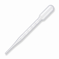 Heinz Herenz 500 Stück Pasteurpipetten 3 ml mit Kleinbulb, aus Polyethylen (PE), zum Umfüllen und Abmessen, unsteril, LD-PE transparent, Tropfpipetten, 156-159 mm