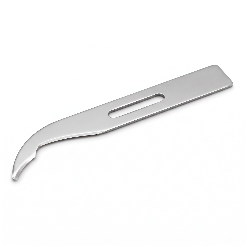 Heinz Herenz 100 Stück/Box Fadenmesser lang ca. 11 cm aus rostfreiem Stahl
