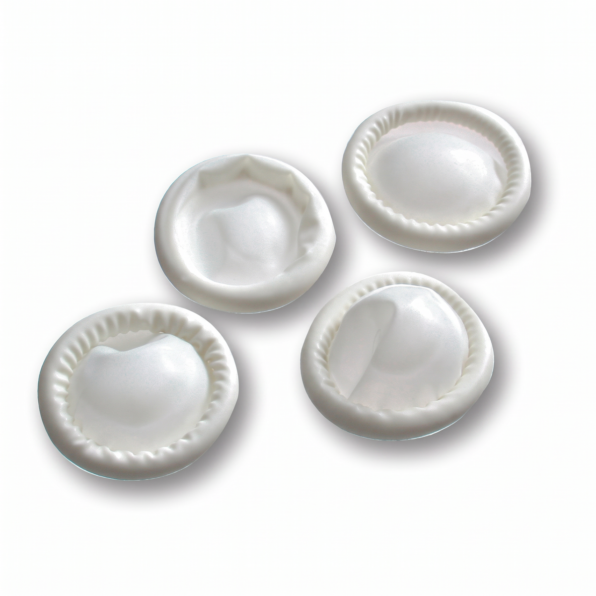 Heinz Herenz 100 Stück Fingerlinge aus Latex, gerollt, puderfrei