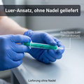 Einmalspritze 2 ml mit Luer-Ansatz, ohne Nadel geliefert