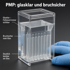 Heinz Herenz Faerbetrog Hellendahl aus PMP — Faerbetrog PMP glasklar und bruchsicher