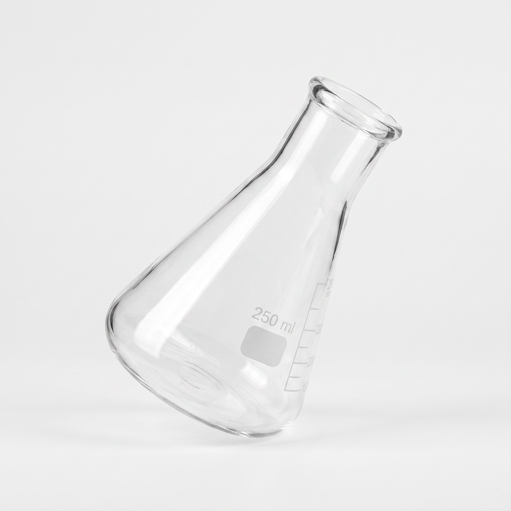Erlenmeyerkolben Weithals 250 ml – Produktfoto