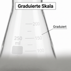 Erlenmeyerkolben Weithals 250 ml – Erlenmeyerkolben, Weithals, 250 ml (image2)