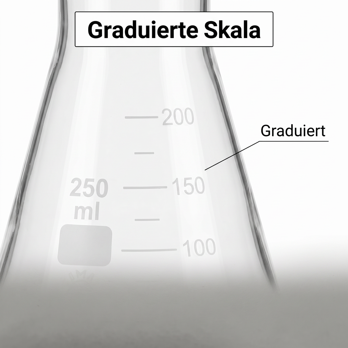 Erlenmeyerkolben Weithals 250 ml – Erlenmeyerkolben, Weithals, 250 ml (image2)