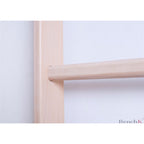 BenchK Sprossenwand 111 aus massivem Buchenholz mit verstellbarer Klimmzugstange – Ansicht 2