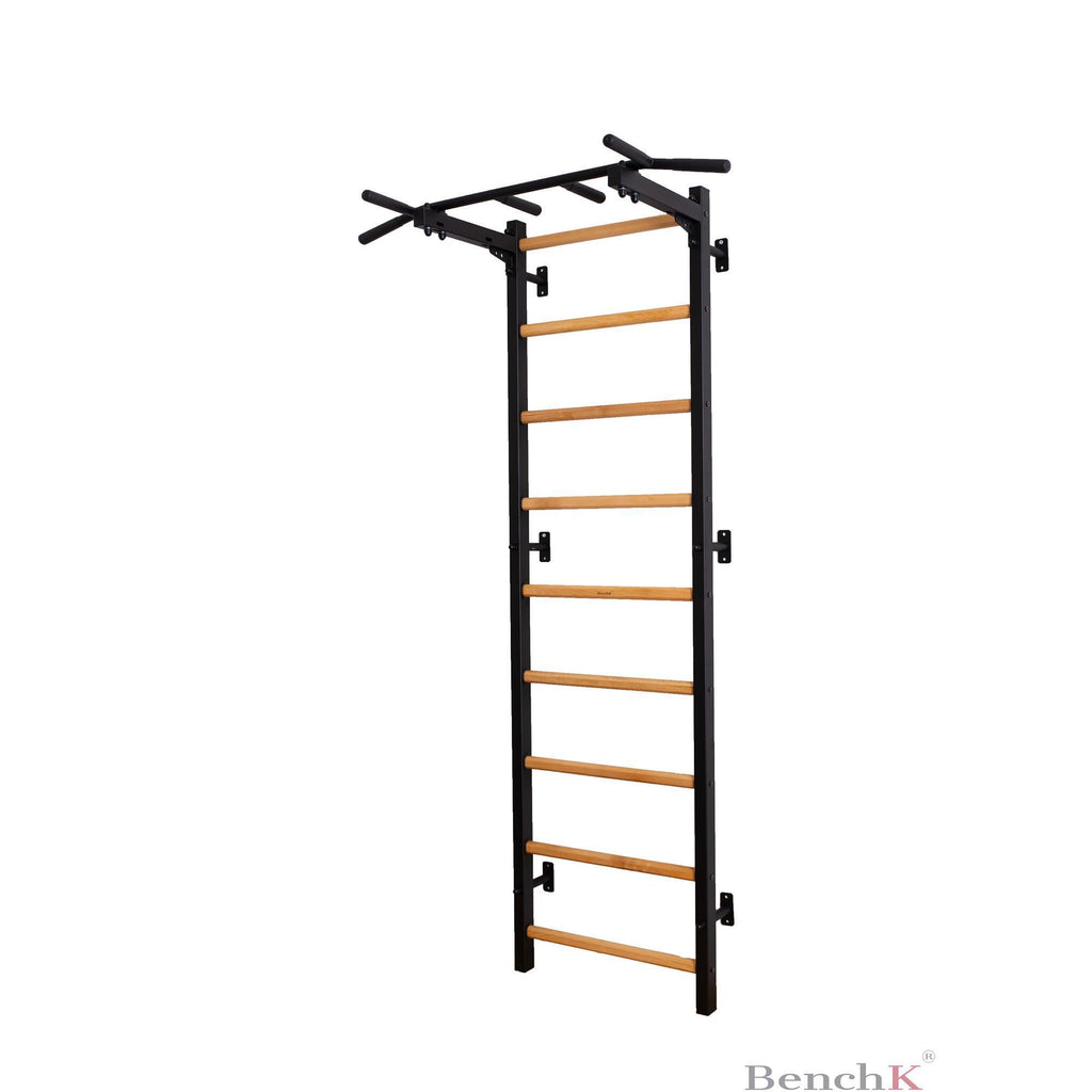 BenchK Sprossenwand 721 mit Klimmzugstange aus Stahl
