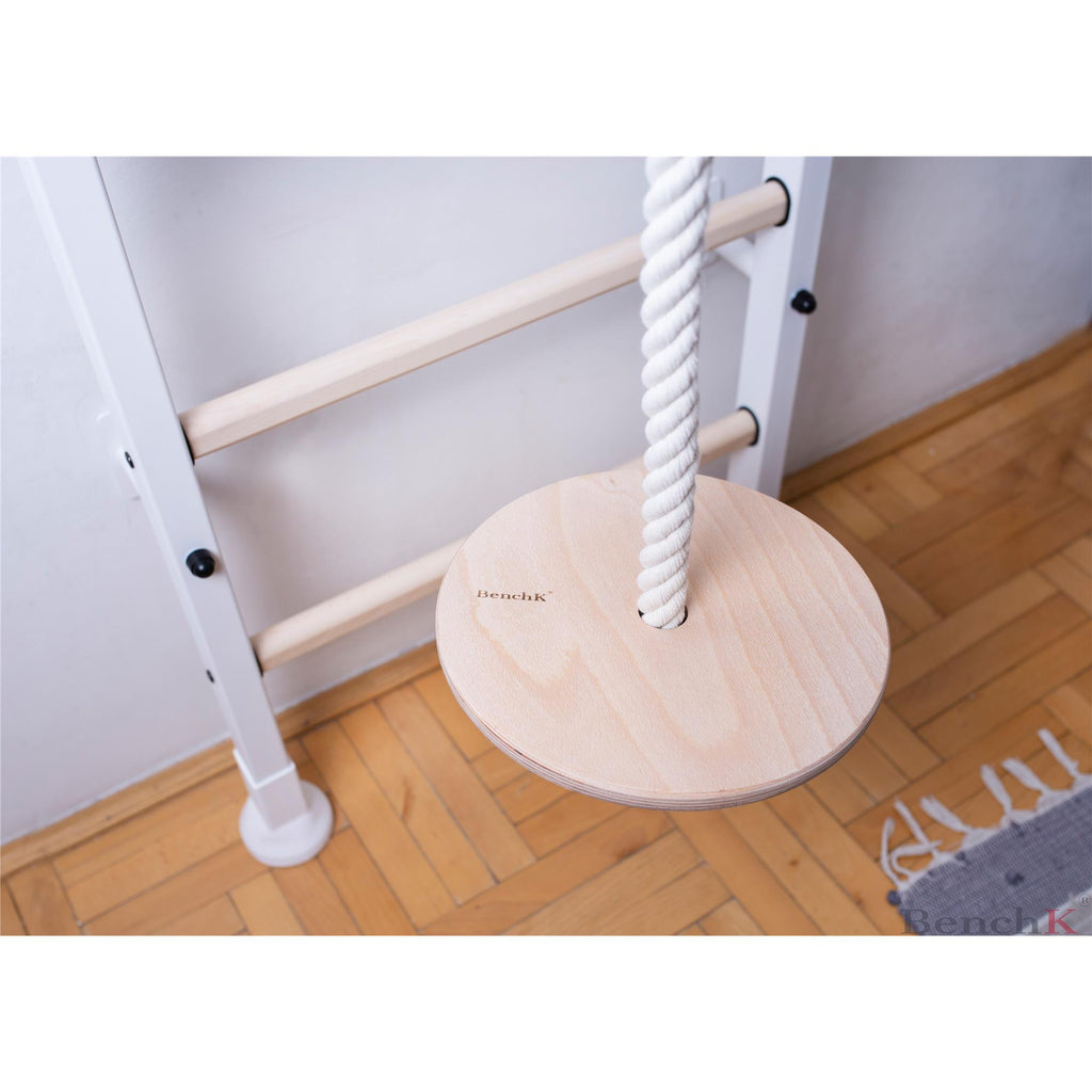 BenchK Sprossenwand 521W mit Klimmzugstange aus Stahl und Turnzubehör A204 – Ansicht 7