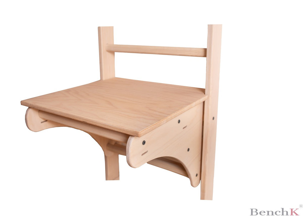 Schreibtischauflage BT204 zu den Sprossenwänden der Serie BenchK 1