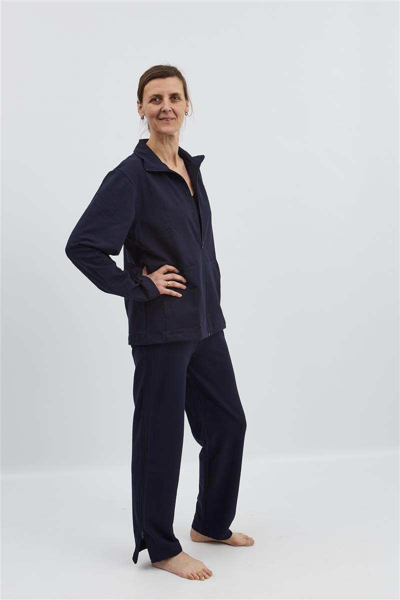 anne-lore by Van Herck Rehabilitationshose, lange Beine, Reißverschlüsse in die Seitennähte – Ansicht 3
