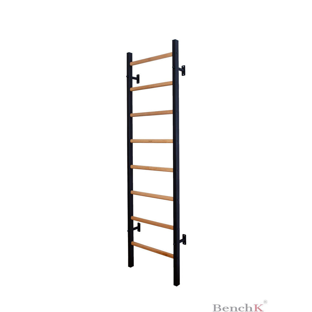 BenchK Sprossenwand 200 mit Stahlrahmen und 8 Sprossen aus massiver Buche