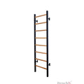 BenchK Sprossenwand 200 mit Stahlrahmen und 8 Sprossen aus massiver Buche