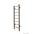 BenchK Sprossenwand 200 mit Stahlrahmen und 8 Sprossen aus massiver Buche