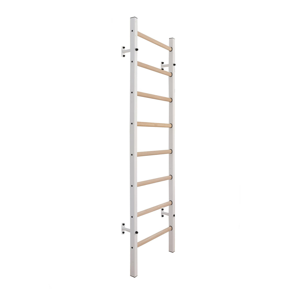BenchK Sprossenwand 200 mit Stahlrahmen und 8 Sprossen aus massiver Buche – Ansicht 2